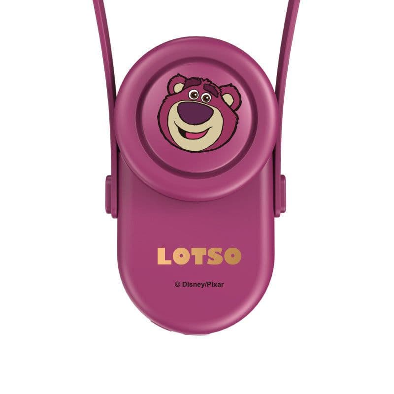 image-Disney Hanging Neck Fan - Mickey White USB Clip