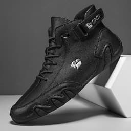 image-Explosive Didi Ram men's shoes high-top cotton shoes men's casual shoes winter plus velvet thickened shoes Martin boots men's models