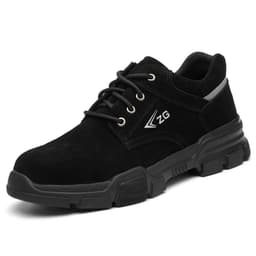 image-SVKAGHEBS Safety Work Shoes - Steel Toe Anti-Smash Leather