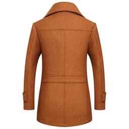 image-Lansboter Wool Coat Men Grey 4XL Winter