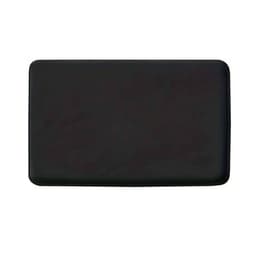 image-Memory Foam Bathroom Mat - Black 38x42cm