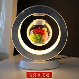 image-Rose Lovers Magnetic Levitation Flower - Blue