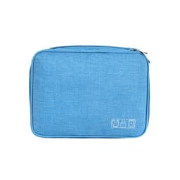 image-Cross-border cation charger storage bag Portable data cable mobile phone storage bag Waterproof three-layer digital bag