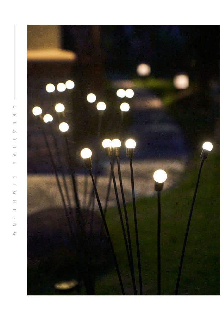 image-Cross-border solar lawn lamp garden lamp LED wind-driven firefly ground plug lamp garden decoration festival lamp swing