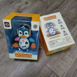 image-Electric Swinging Penguin Toy - Music Light Baby
