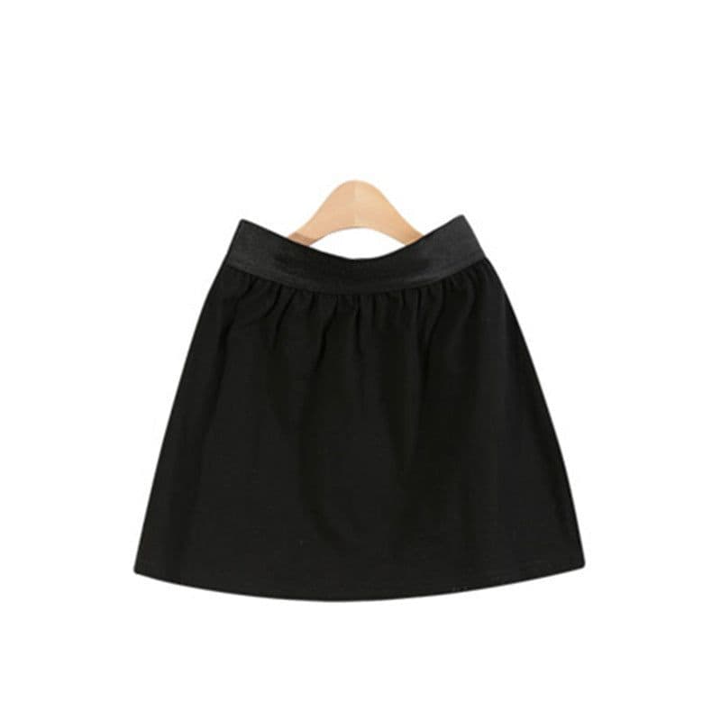 image-Sweatshirt women's base artifact butt curtain hem autumn and winter all-match cotton cloth inner wear layered buttocks cover half-length white skirt