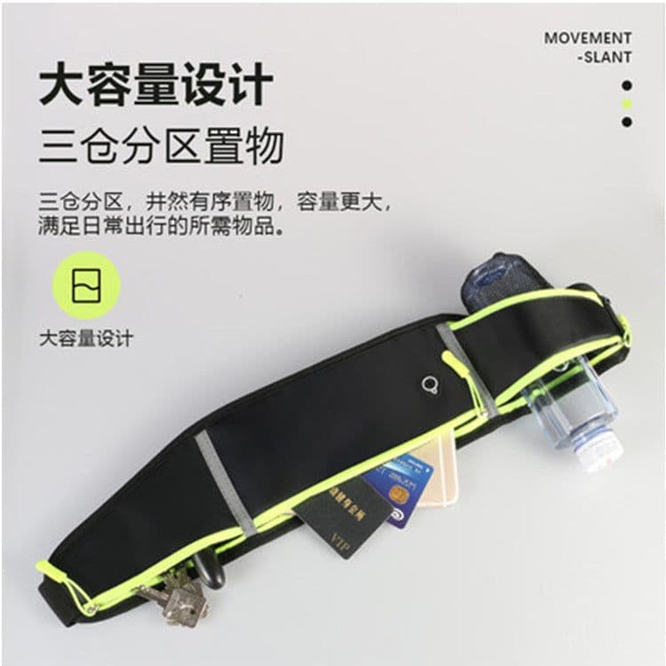 image-Outdoor Sports Waist Bag - Orange Waterproof