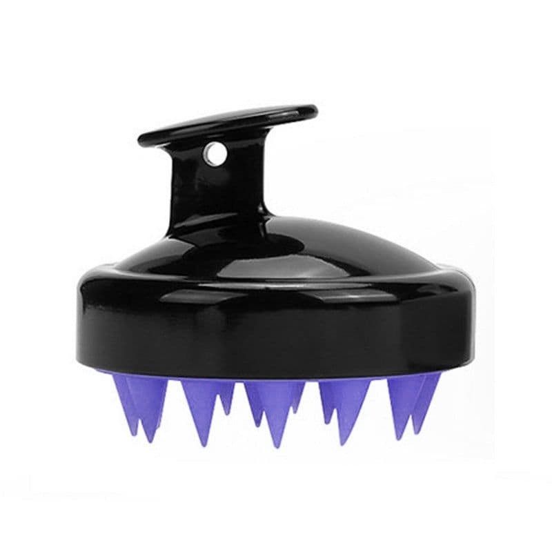 image-Platinum Fly Scalp Massage Brush - Silicone Yellow