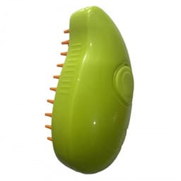 image-Pet Spray Brush - Cat Dog Massage Comb White