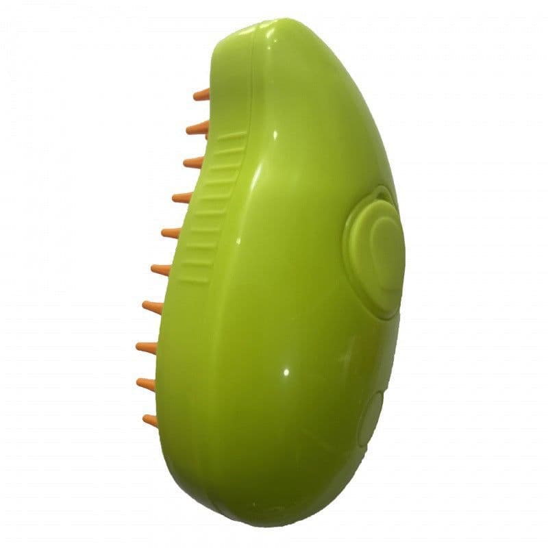 image-Pet Spray Brush - Cat Dog Massage Comb White