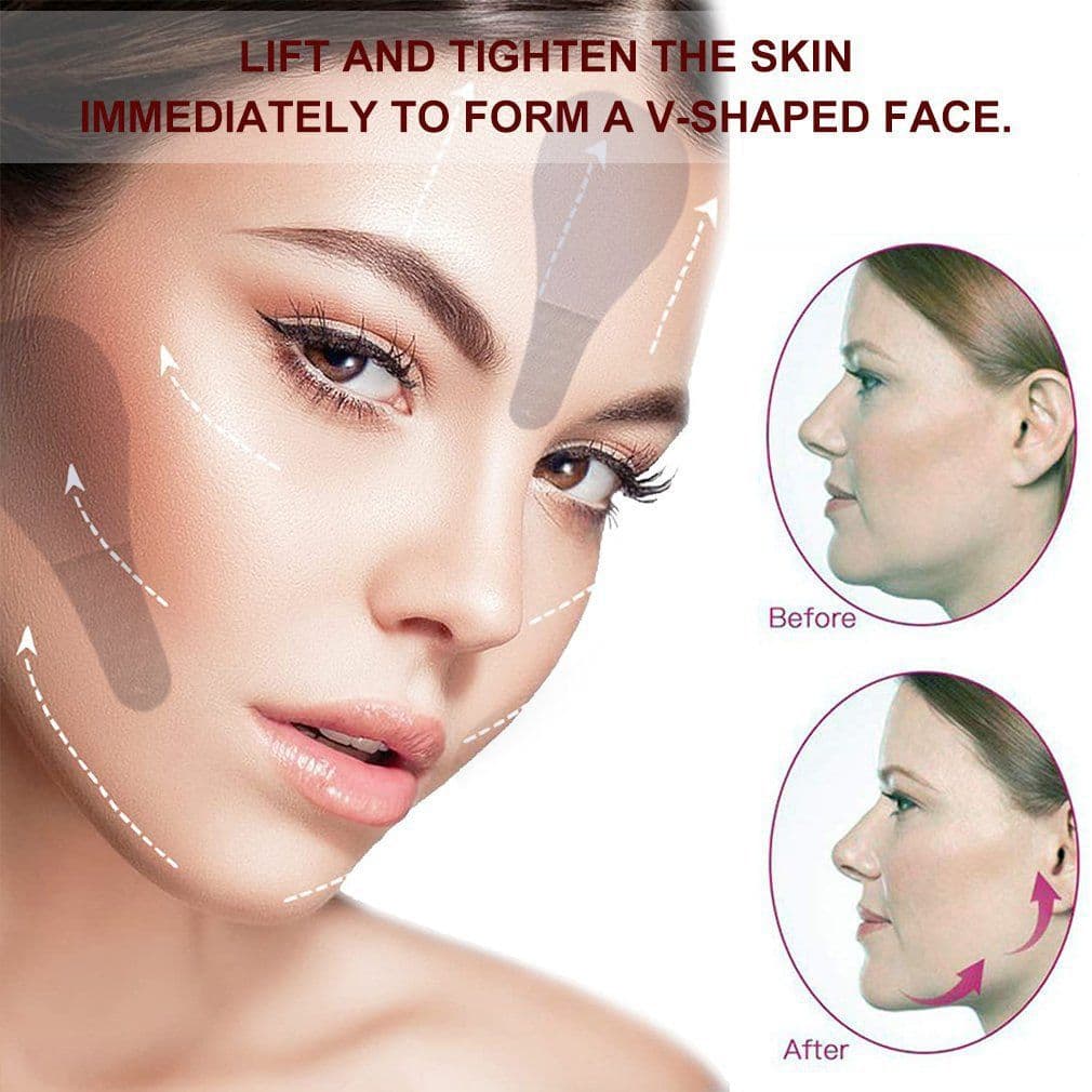 image-Milemei Face Lift Stickers V-Shaped - Set of 3