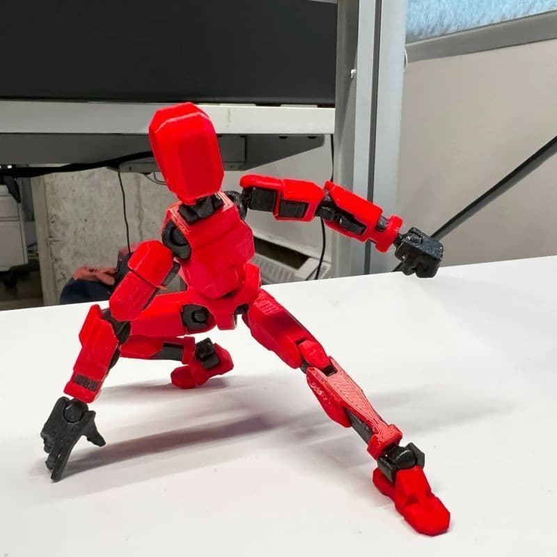 image-3rd generation Dummy13 joint movable doll 21 colors fixed 3D printed dummy toy