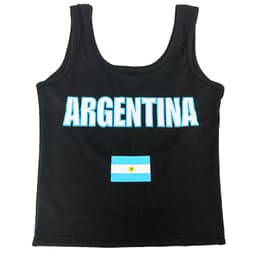image-European American Y2K Blue Crop Top - Slim Fit