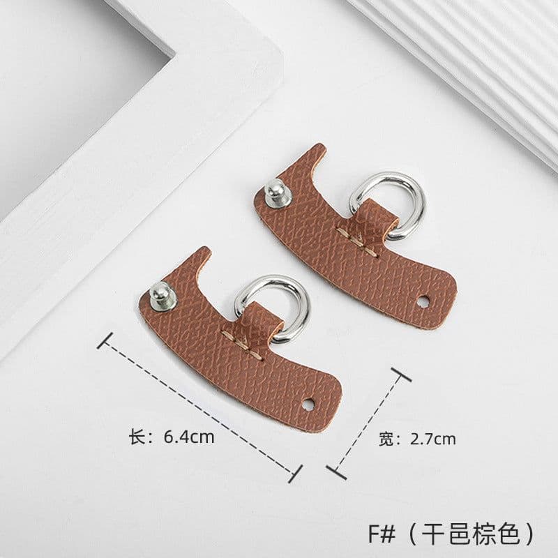 image-Longchamp Mini Bag Strap - Cognac Brown Leather