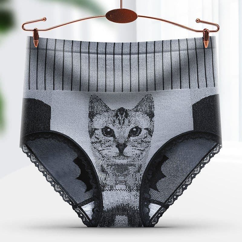 image-Palace Cat High Waist Corset Briefs - Large Graphene