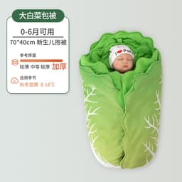 image-Bido Baby Swaddle Blanket - Crystal Velvet 70x40cm