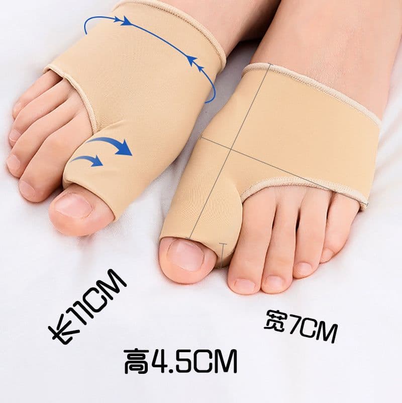 image-Source factory hallux valgus corrector can wear shoes big toe valgus split toe separator anti-wear protection day and night