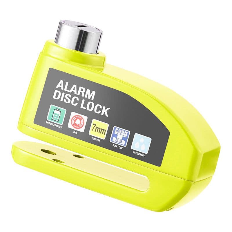 image-Bunguo Disc Brake Lock Alarm - Orange