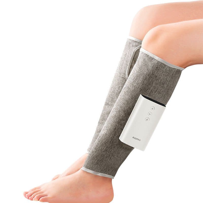 image-Air Pressure Heated Leg Massager - Pink