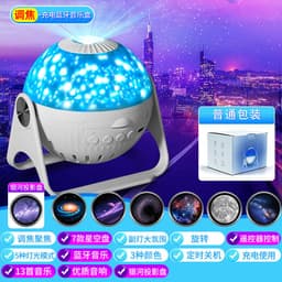 image-Creative Galaxy Projector Lamp - Romantic Starry Sky