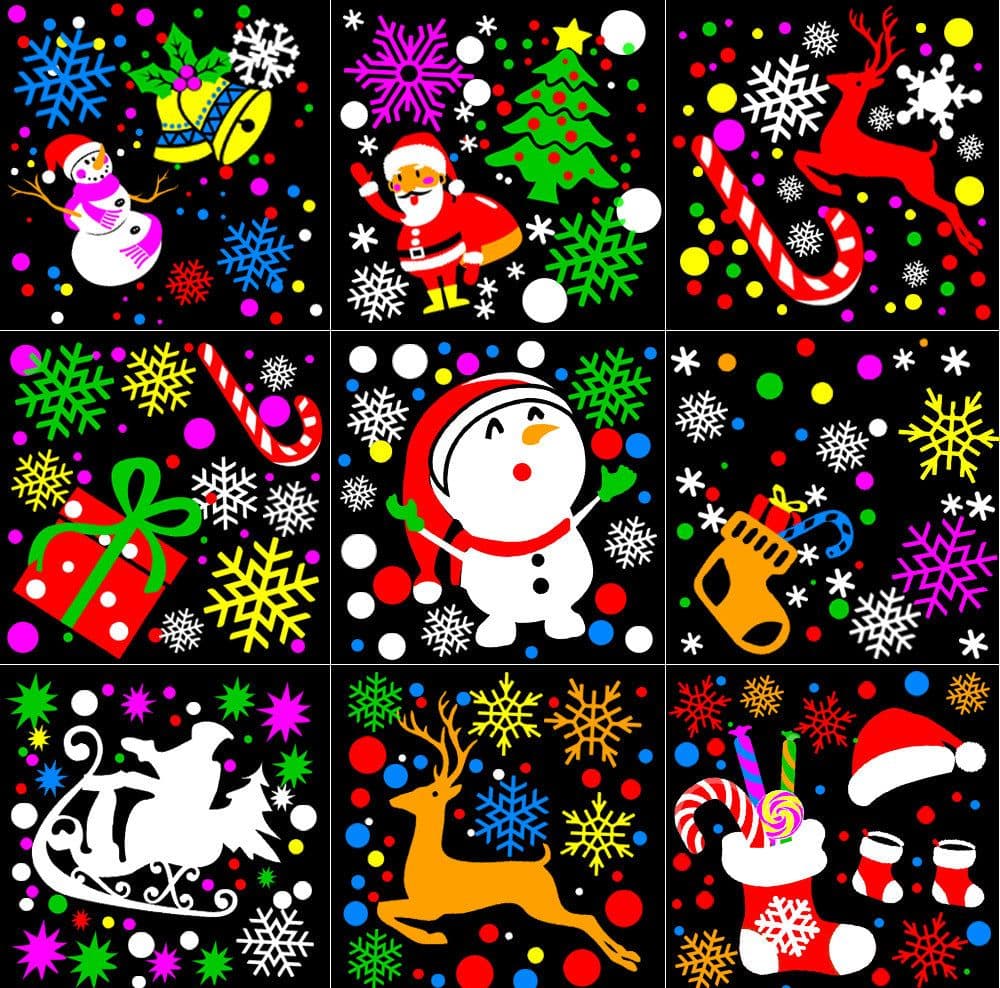 image-CODIKEDY LED Snowstorm Projector Light USB 5V Snowflake 16 Pattern Holiday Decor