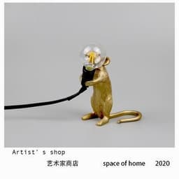 image-Nordic Resin Animal Lamp for Living Room & Bedroom Decor - Table Lamp