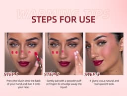 image-QiBest Liquid Blush - Natural Moisturizing Rouge
