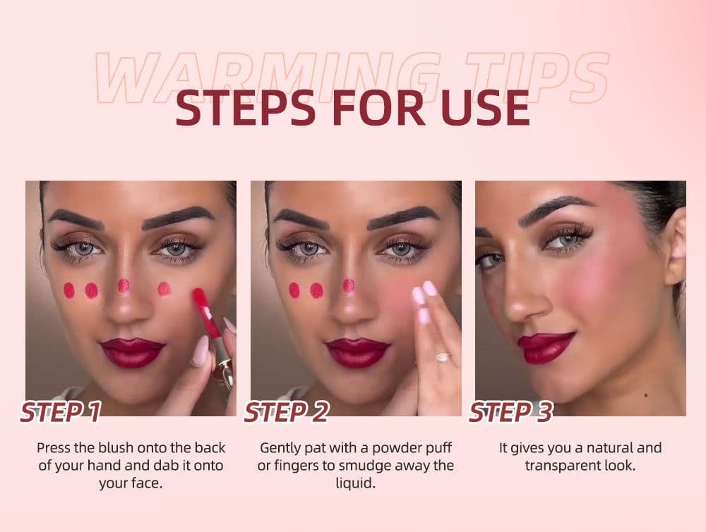 image-QiBest Liquid Blush - Natural Moisturizing Rouge