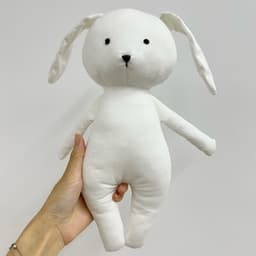 image-Baby Comfort Doll - Green Mouse Plush Toy