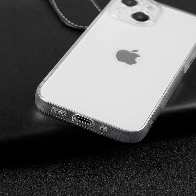 image-Suitable for Apple iPhone13 mini ultra-thin high-transparency TPU soft shell precision hole all-inclusive anti-fall mobile phone case manufacturer