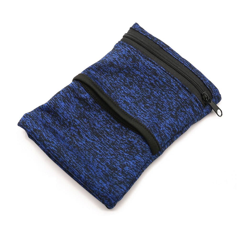 image-Mei Huichen Arm Bag - Running Sports Wrist Bag Black