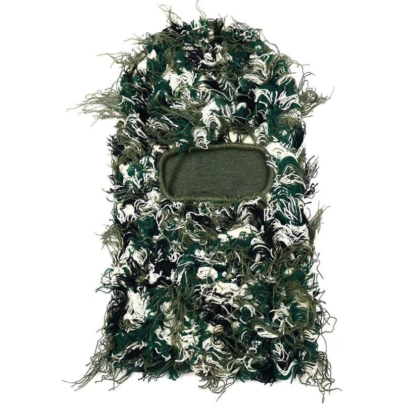 image-European and American new funny pullover hat high street hip-hop street personality knitted camouflage hat unisex cross-border new style