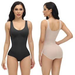 image-European and American one-piece corsets to control abdomen, lift buttocks, shape and shape women's postpartum waist underwear, elastic body corset