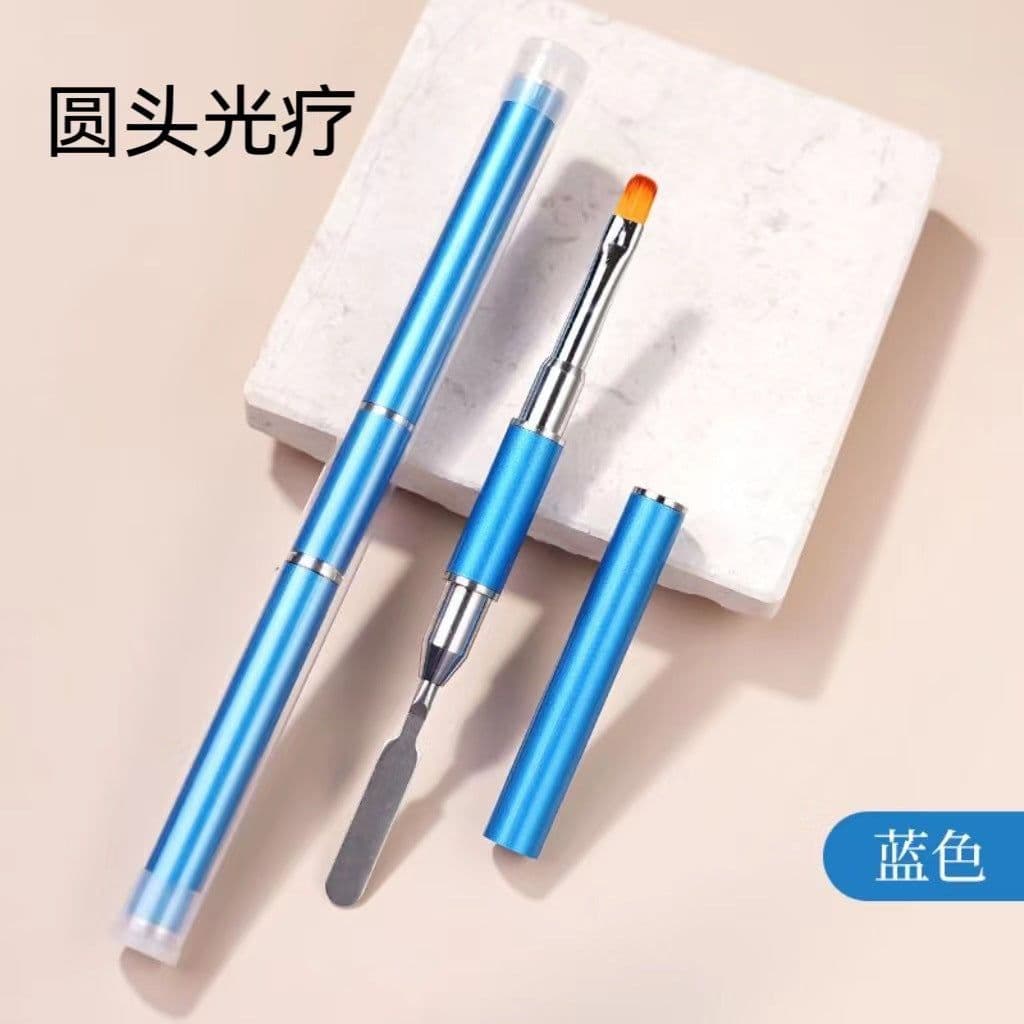 image-Lattice Spectrum UV Gel Pen - Silver Round Head