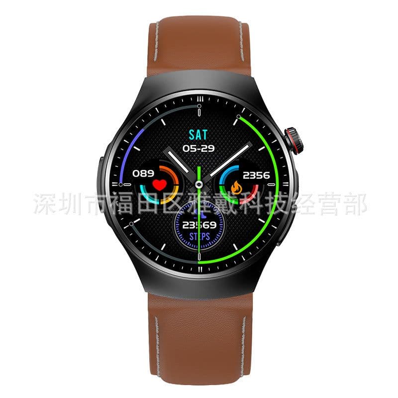image-Smart TK25 Watch - Blood Oxygen, Heart Rate, Pedometer, Bluetooth Call - Black