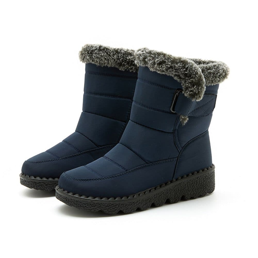 image-Good Extension Snow Boots Women Blue Size 44