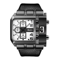 image-Oulm Quartz Men's Watch Square Brown HP3364