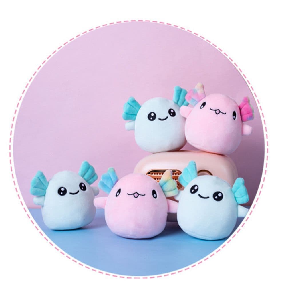 image-Plush Salamander Pillow - Pink Cute Toy Doll