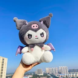 image-Devil Kurome Plush Toy Angel Melody Doll - Scissor Machine Gift for Girls