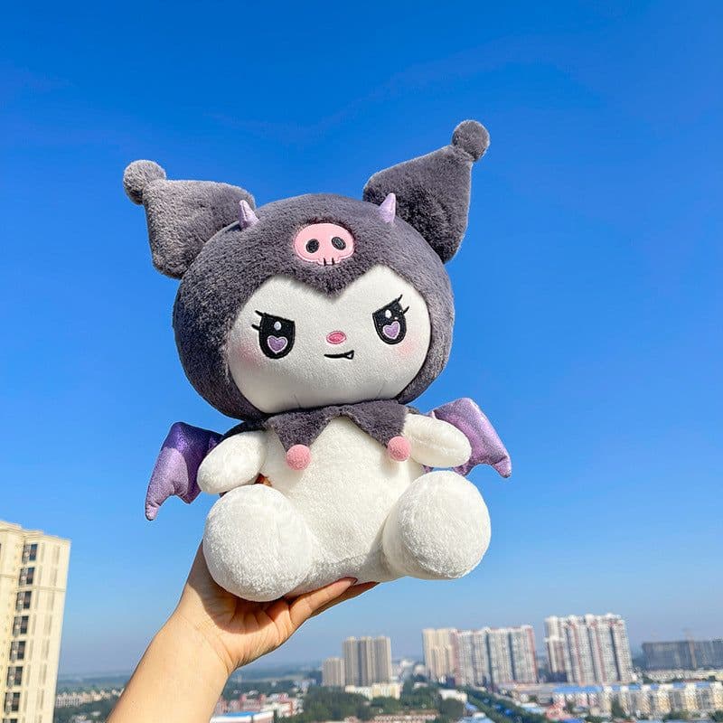 image-Devil Kurome Plush Toy Angel Melody Doll - Scissor Machine Gift for Girls