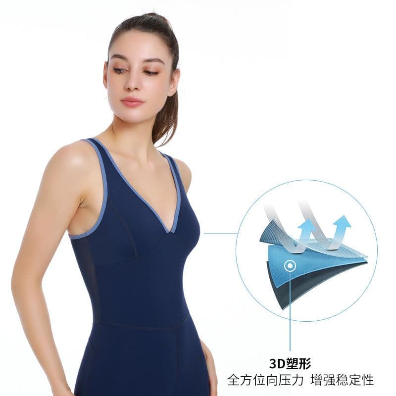image-Women's Yoga Suit - Spring Dance Fitness Wear
