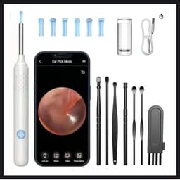 image-Visual Ear Pick with Camera - Black LED Light App