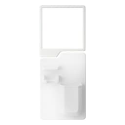 image-Silicone Toothbrush Holder - Black Suction Cup