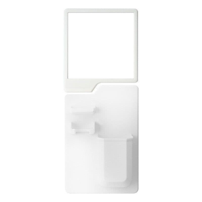 image-Silicone Toothbrush Holder - Black Suction Cup