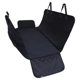 image-New Dog Car Seat Cushion, Anti-Scratch, Anti-Dirty Mat, Orange/Black Cloth, 137x147