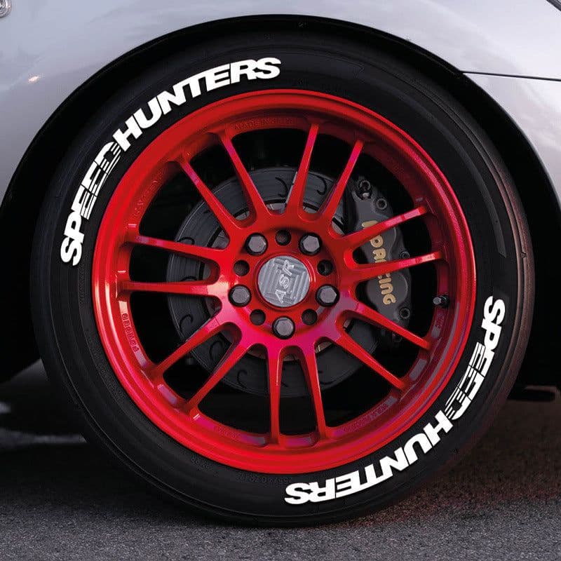 image-Speedhunters Car Tire Stickers 3D Decal PVC