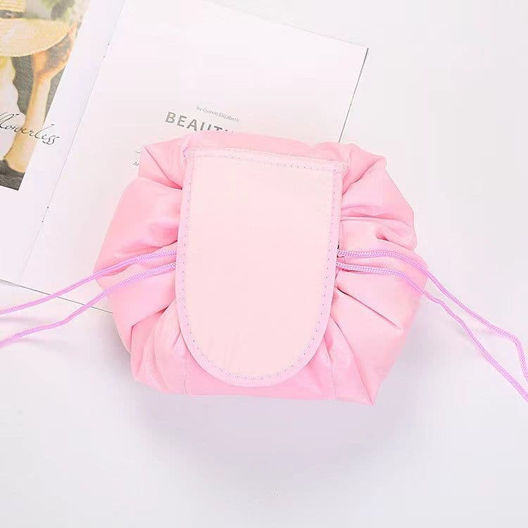 image-Rishang Cosmetic Bag - Navy Blue Flamingo Oxford