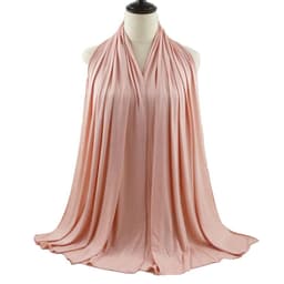 image-Modal Cotton Scarf - Long Soft Casual Solid Color