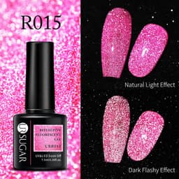 image-Fluorescent Reflective Manicure Gel - UR 2022 Phototherapy Jelly 7.5ml