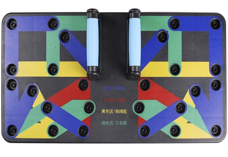 image-Multi-functional Push-Up Board for Men's Chest & Abdominal Training